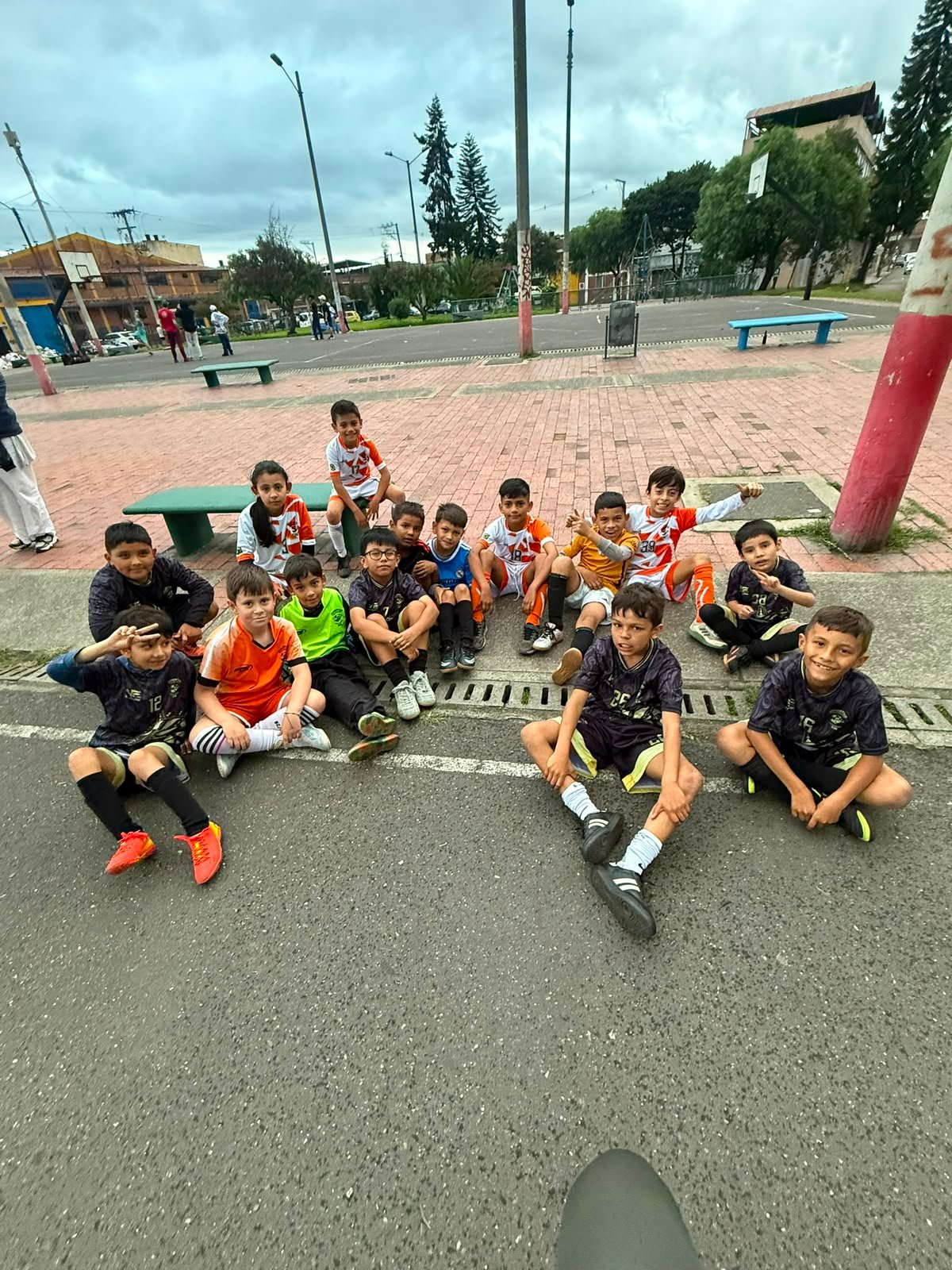 Categoría infantil del Club Juventud RM