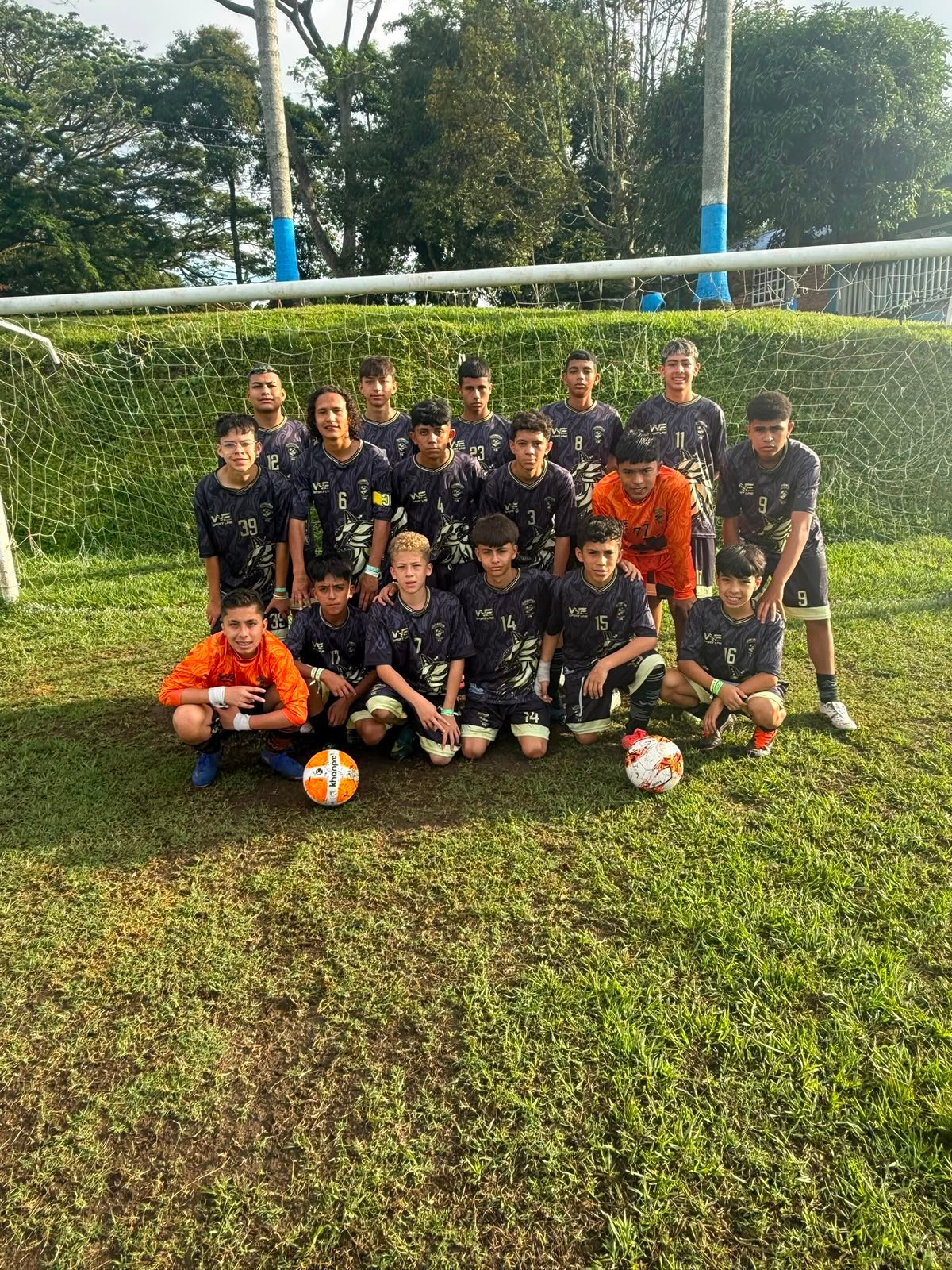 Equipo juvenil del Club Juventud RM
